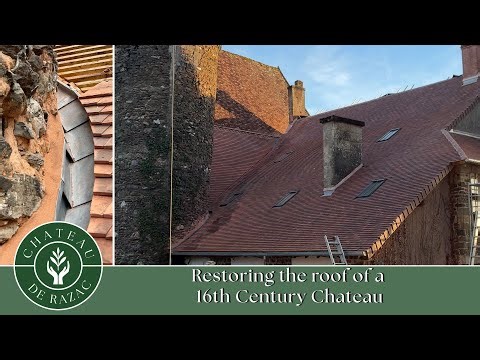 Finalising the North Section of Roof | Cement Work, Velux Installation & Tiling | Château de Razac