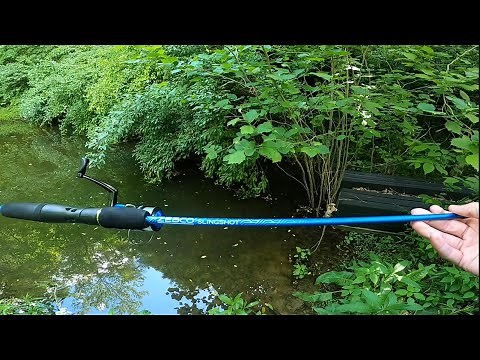 $10 Walmart Fishing Combo!!! (ZEBCO Slingshot) (review)