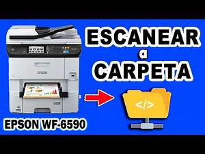 Cómo escanear a carpeta en Epson WF-6590 — Paso a paso (Windows 11)✅