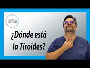 Where is the thyroid gland? 🔎. A trick to locate it.
