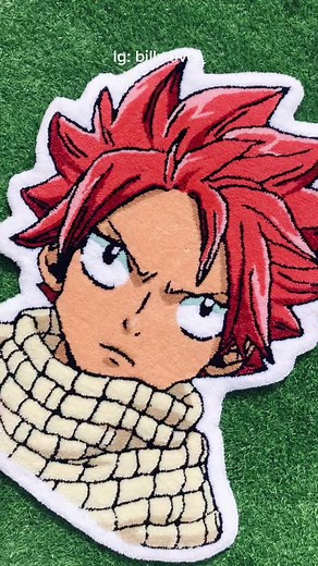 Natsu Dragneel Tufting Tutorial by Mariana Alpha
