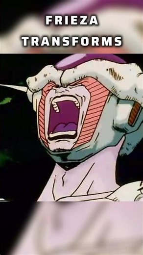 Frieza Transforms 😲 #dragonballz #shorts