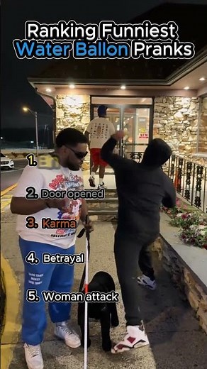 Top 5 Water Balloon Pranks🎈💦#shorts #funny