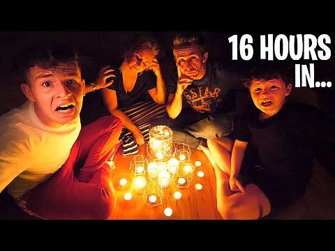 LIVING with NO ELECTRICITY For 24 Hours!!