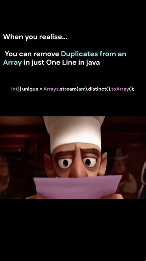 Remove Duplicate From Array In java #java #corejava #interviewquestions #coding #java4quicklearning