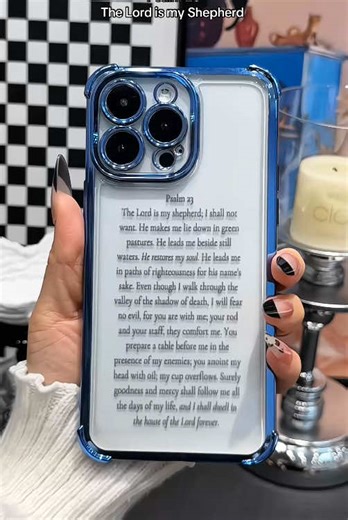 Full text of Psalm 23 ✨📖 #psalms #bibleverse #jesus #phonecase #viralvideo