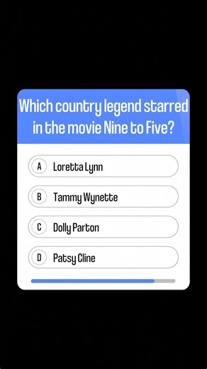 Which country legend starred in the movie Nine to Five? #quiz