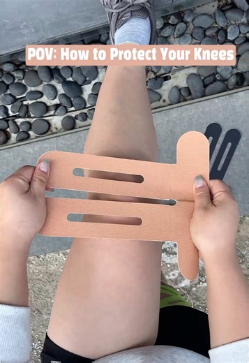 Kinesiology Tape for Knee Pain Relief