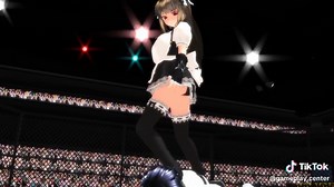 Boko877 mmd mixed fight femdom fight reverse ryona trampling wrestling kneesocks stomp #reverseryona #trampling #boko877 #mmd #socks