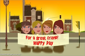 Ecard for a great friend - Friendship, ecards