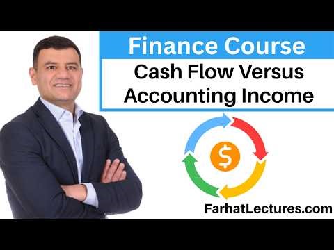 📊 Cash Flow vs. Accounting Income: Understanding the Difference — Finance Course
