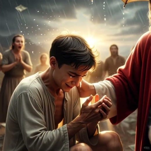 Keep the Faith 🙏 Jesus Heals the Elderly ✨#jesusmessage #viralreels