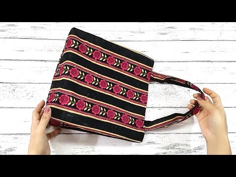 2 Beginner Freindly Easy To Make Bags, Quick and Easy Sewing Ideas