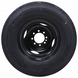 Triangle ST235/85R16 Heavy-Duty Radial Tire w/ 16" Steel Dual Wheel - 8 on 6-1/2 - LR G Triangle Tra