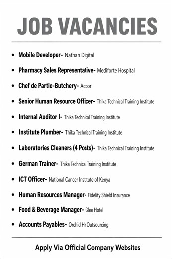 Hiring NOW: 12+ Massive Career Opportunities in Kenya! (April 2026)