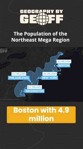 Why The Northeast Megaregion Continues To Dominate The United States; Part 5