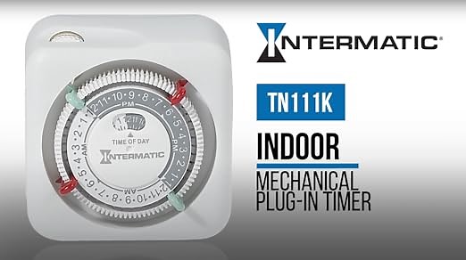 TN111K Mechanical Indoor Plug-In Timer