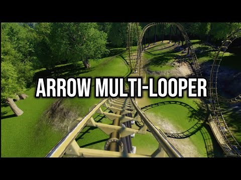 Arrow Dynamics Multi-Looper - Planet Coaster 2