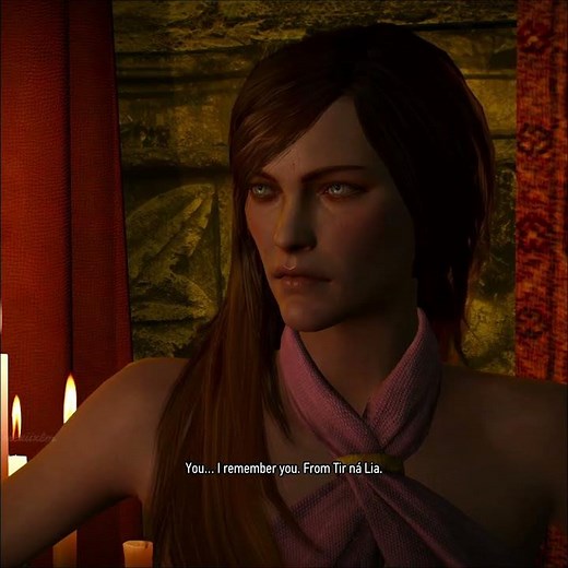 A She-elf In Avallac'h's Laboratory | Witcher 3 Wild Hunt #gaming #thewitcher3