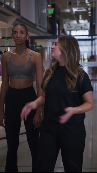 Lighter padding. Perfected fit. Easier on and off. UA Infinity Bra 2.0 #women #bra #sports #ua