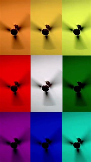 Amazing 🤩 Colors Ceiling Fan #memes #satisfying