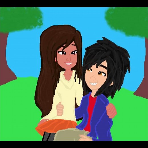 Hiro Hamada and Karmi Khan Big Hero 6 Series