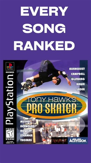 Every Song in Tony Hawk's Pro Skater RANKED (Part 1)