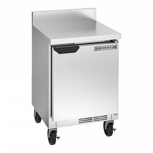 Beverage-Air WTR20HC-FIP 20" Worktop Refrigerator with 4" Foamed-in-Place Backsplash