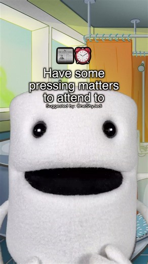 "Pressing matters to attend to." 💩? | Poop Word of the Day No. 637