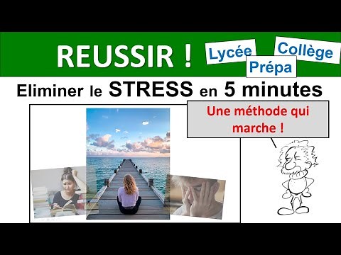 Réduire efficacement le stress un jour d'examen en moins de 5 minutes !