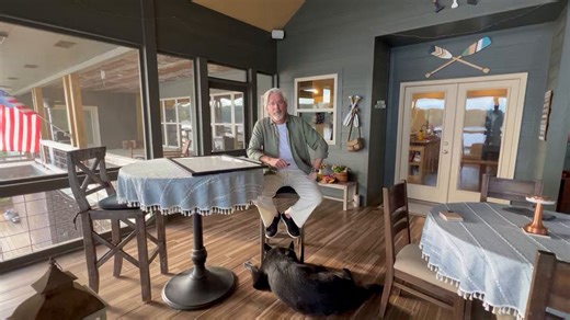 I’ve got some serious porch game going on in this video — and a sleep Ranger.