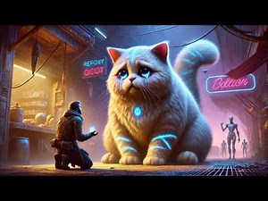 Poor, abandoned alien kitten... Begs a human to accept her as a servant! BEST SCi-FI Story