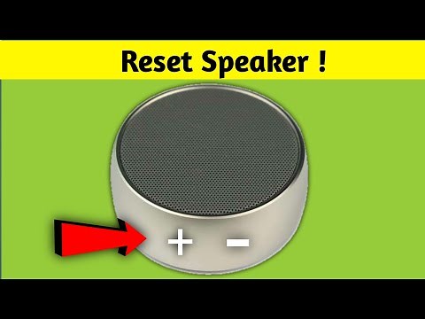 How to Reset Bluetooth Speaker Wireless Sound Boat stone