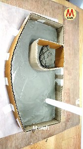 Fairy Garden Cement Fountain - A Magical Miniature Setup! Part 2 | M Craft