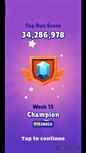 New High Score 💪 #ShinjiIsLive #subwaysurfers #viral #funny #trending #shorts #shortsfeed