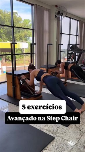Avançado Pilates na Step Chair: Movimento e Força
