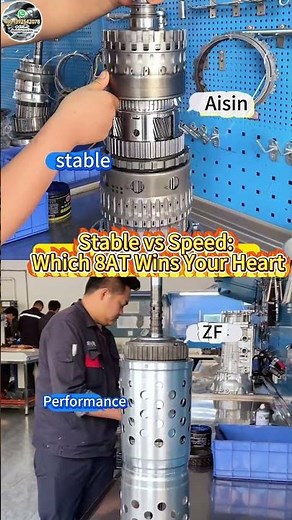 Stable vs speed: which 8AT wins your heart? #Transmission #autoparts #mechanics #gearbox #carrepair