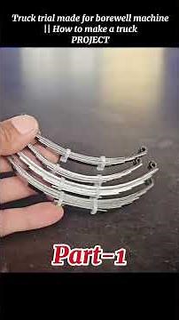 Truck Trial Made for Borewell Machine | How to Make a Mini Truck #sciencetechnology #diyproject