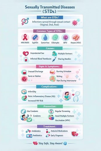 Sexually Transmitted Diseases (STDs) Explained | Symptoms, Causes, Prevention & Treatment #viralreel