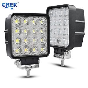 [Hot Item] 4.3 Inch 48W LED Work Light Flood/Spot Pods off-Road Driving Truck Fog Lamp