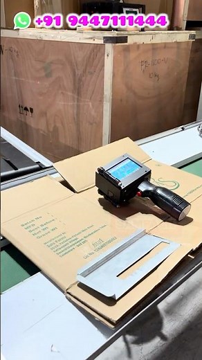 MRP, Expiry Date & Manufacturing Date Printing Machine | Handheld Inkjet Coding Machine Coimbatore