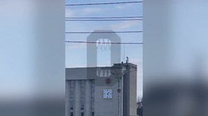 Russian military jet explodes in midair before crashing into lake