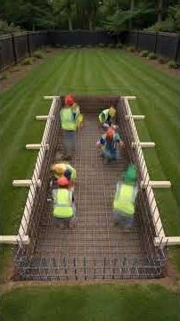 Real Life Mario Bros Build Their Own Pool! (Full Construction Timelapse)