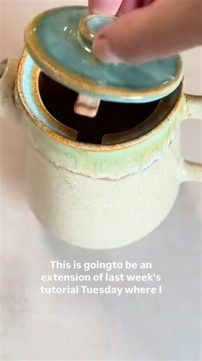Broad Studios Club House on Instagram: "TUTORIAL TUESDAY: locking lids! If you have not yet seen last week’s tutorial on lidded jars, start with that and then revisit this demo to learn how to make that lid lock! This trick is especially handy for pieces like pouring vessels where you really don’t want that lid to come tumbling off when you tip the piece. Let me know if you have any questions! #pottery #ceramics #liddedjar #lockinglid"