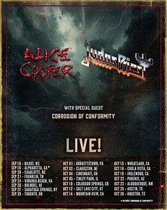 The time has come... get first access to pre-sale tickets for our Fall Tour with Judas Priest. Use code SICKTHINGS to claim yours. I'll be waiting for you... 🎟 AliceCooper.com/tour | Alice Cooper