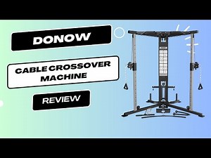 DONOW Cable Crossover Machine Review | Transform Your Home Gym