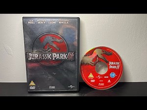 Jurassic Park 3 (UK) DVD Unboxing - Universal Studios