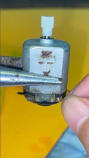 What’s Inside a Double Shaft DC Motor? ⚡ | Shorts