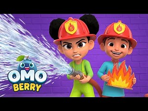 🔥 Fire Safety Song Music Video For Kids | Fire Safety Video + Firefighter Song For Kids + Kids Songs