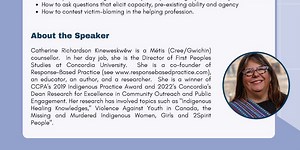 A Look at Response-Based Practice: Helping People Recover From Violence in a Spirit of Dignity and Social Justice